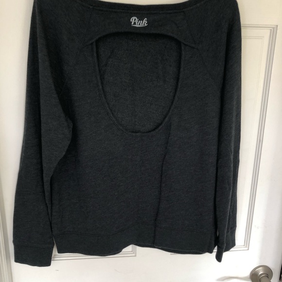 Pink, crew neck, open back, seas the day - Picture 2 of 5